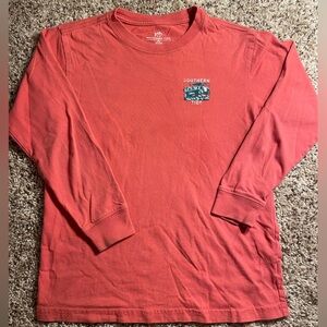 Southern Tide Red Graphic Long Sleeve Tee